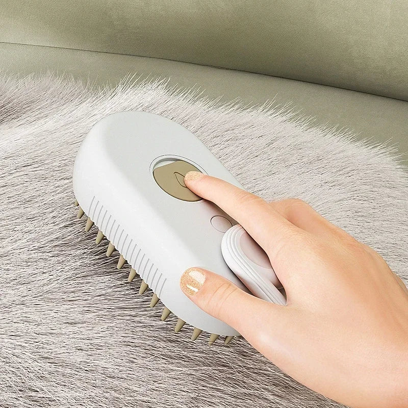 Cat Dog Pet Spray Massage Brush