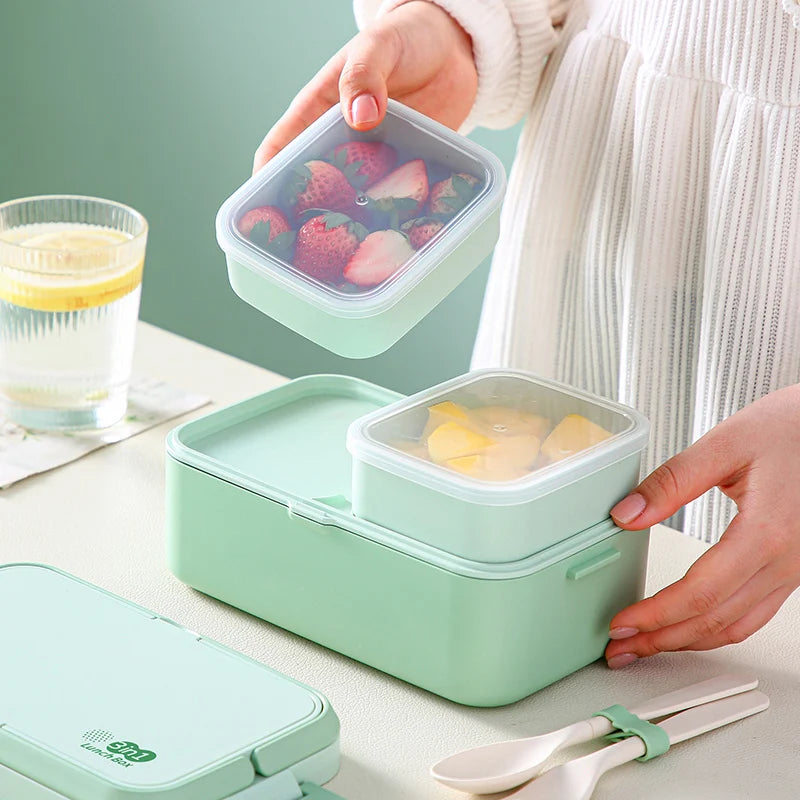 Eco-friendly Green Lunch Box