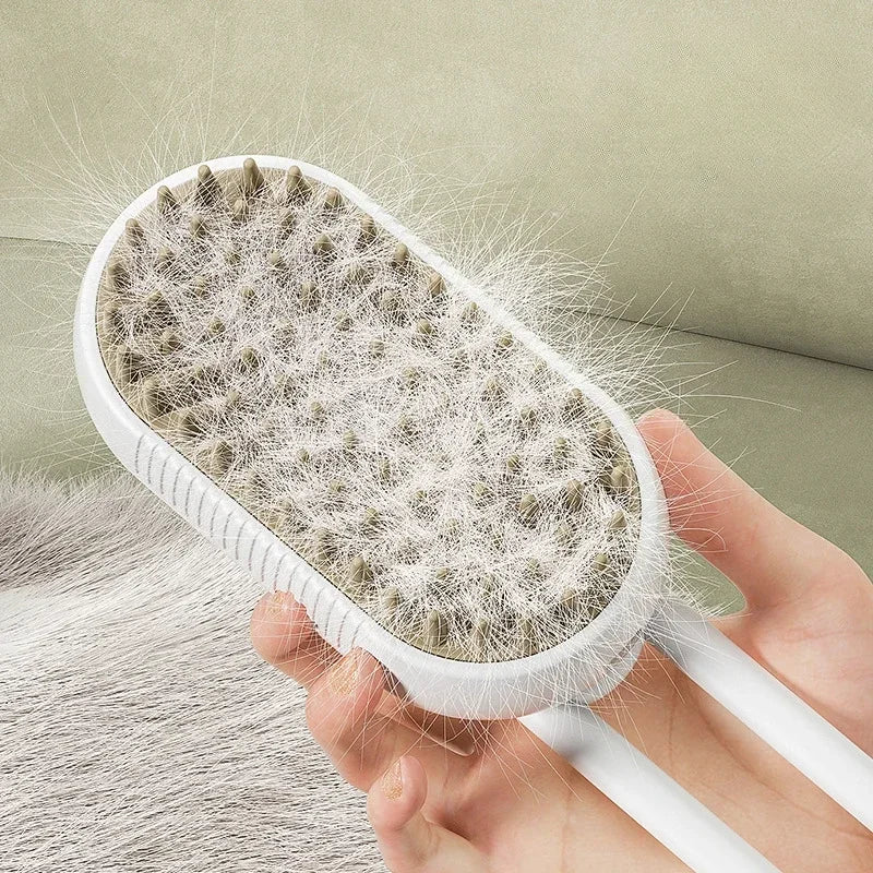 Cat Dog Pet Spray Massage Brush