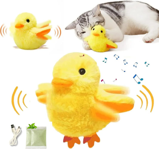 Interactive Flapping Cat Toy