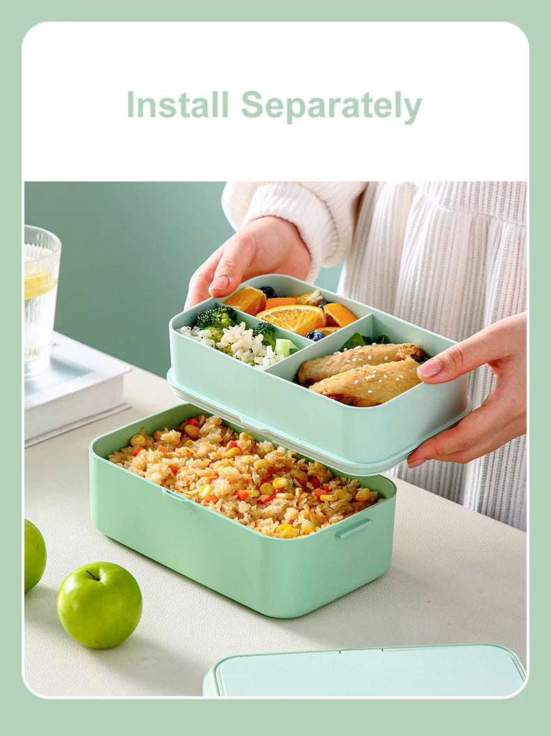 Eco-friendly Green Lunch Box