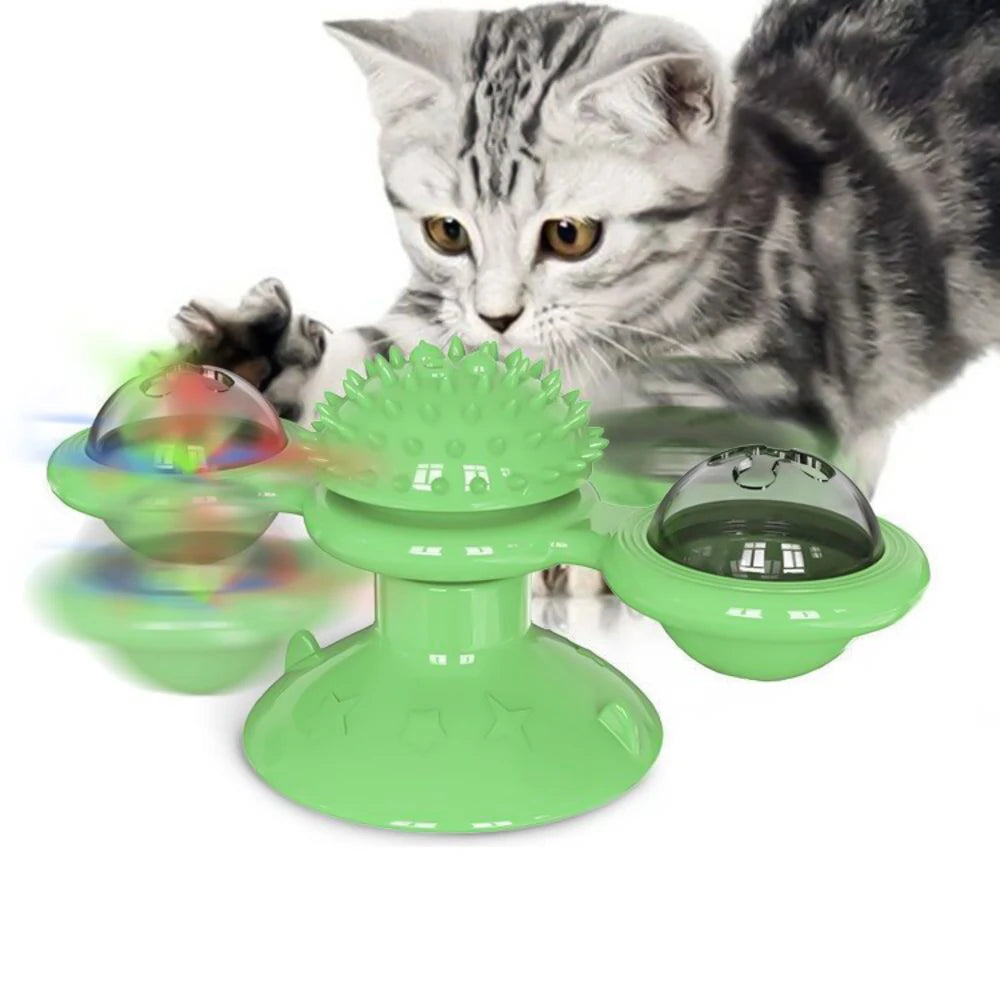 Cat Spinning Windmill Toy