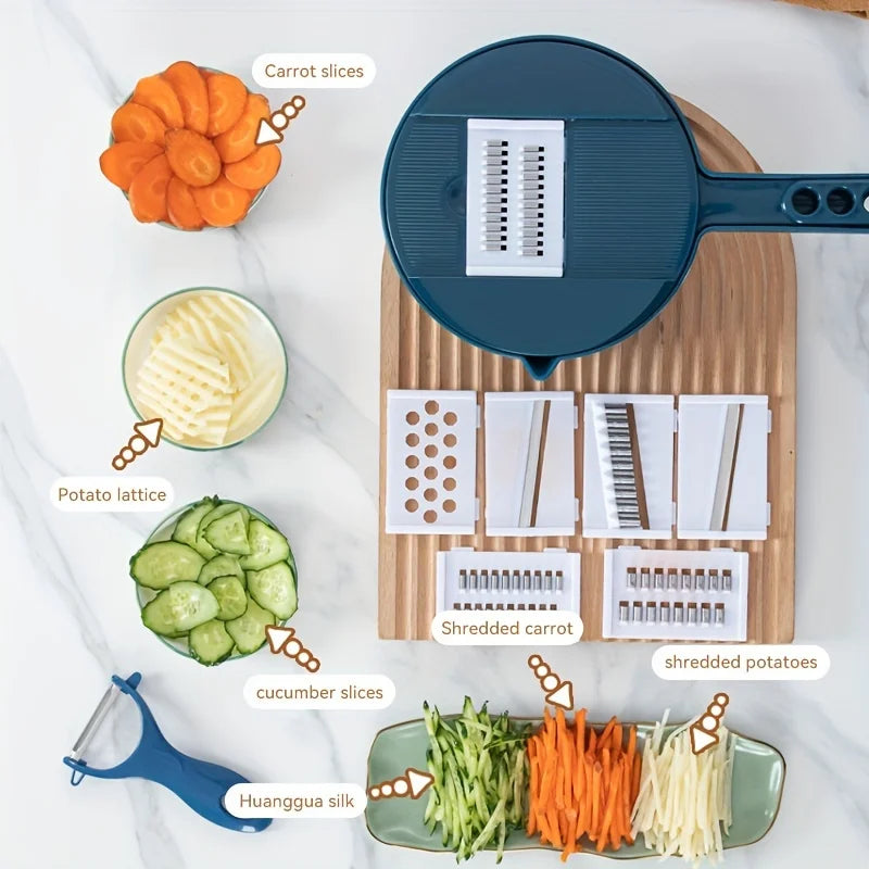 Multi-Functional Vegetable Chopper and Slicer