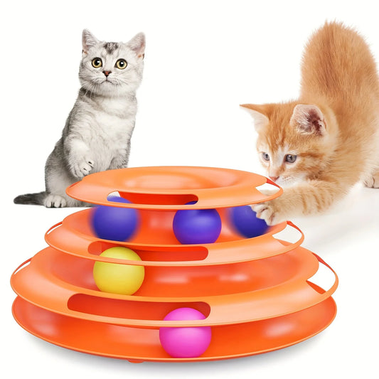 Cat Four Layer Turntable Toy