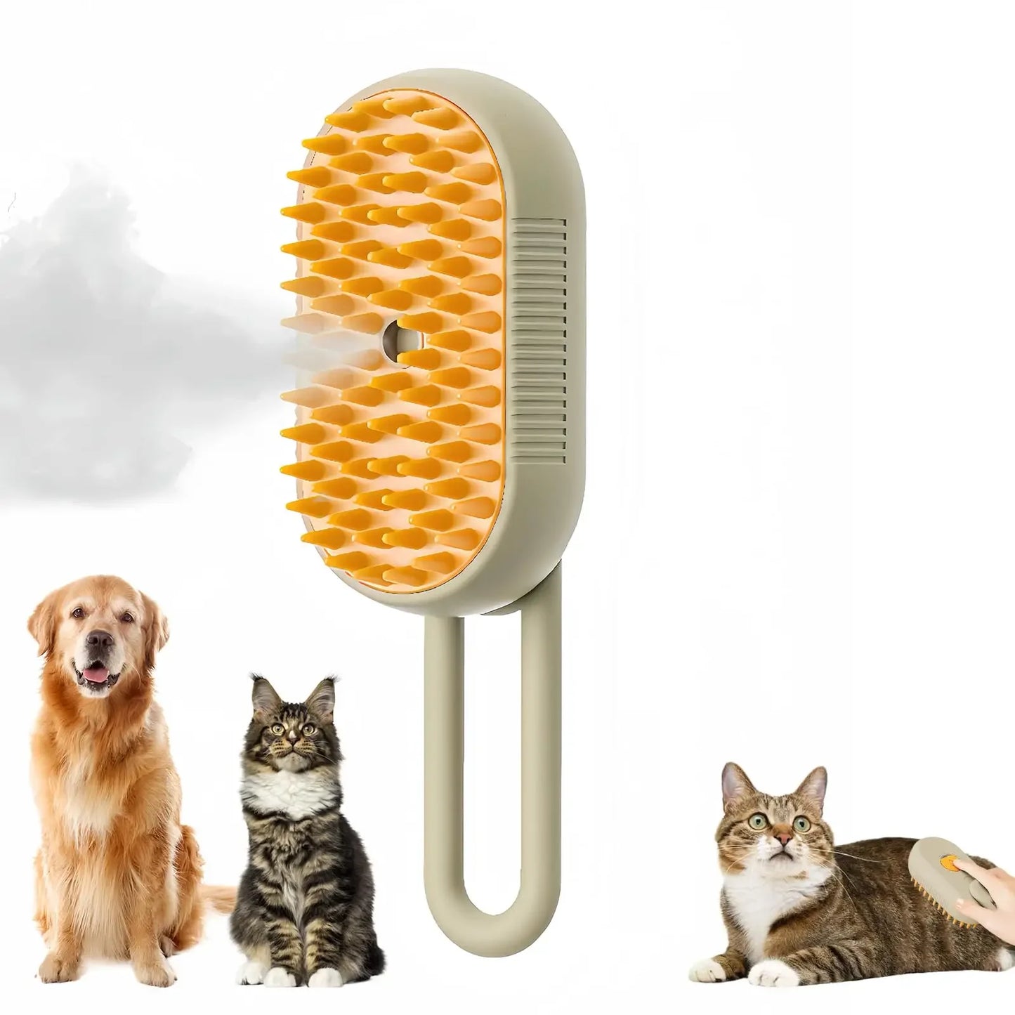 Cat Dog Pet Spray Massage Brush